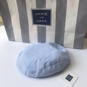 Janie and Jack newsboy cap size 4 to 5 - NWT